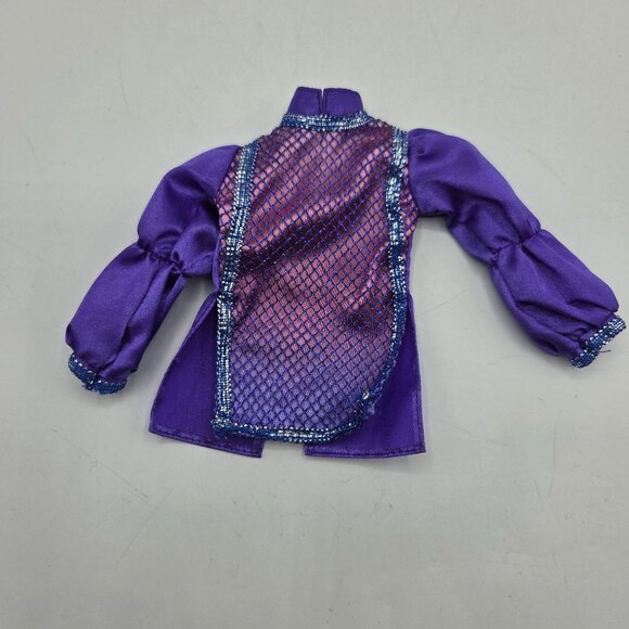 Vintage Mattel Ken Rose Prince Purple Shirt Top Outfit - Picture 1 of 5